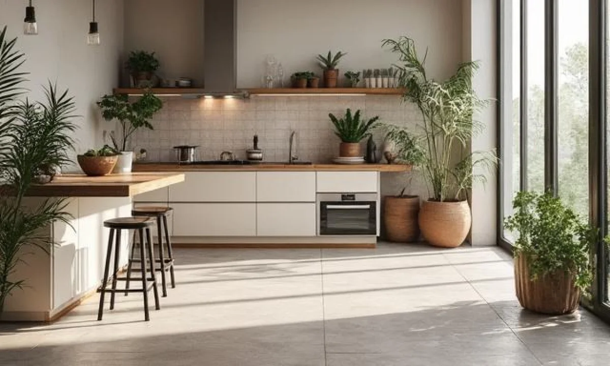 Carrelage cuisine 2026 : la tendance venue d'Espagne qui remplace le carrelage traditionnel