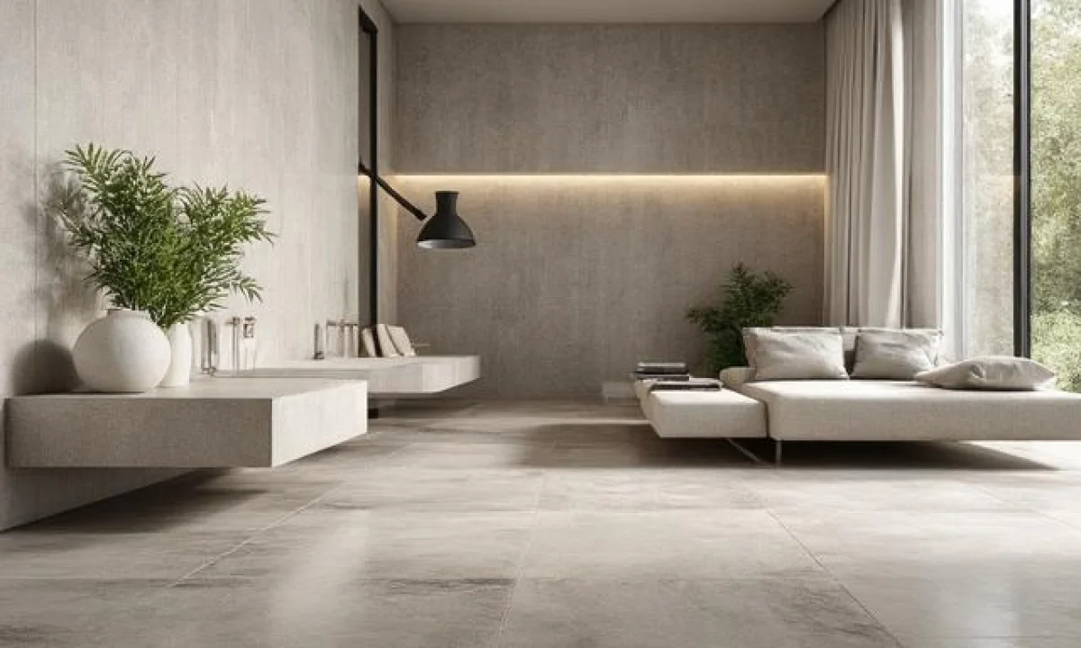 Carrelage XXL : la tendance grand format qui transforme les pièces