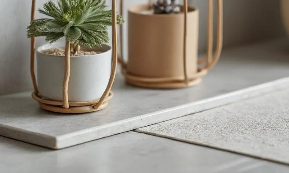 Plinthe sur carrelage : pose et options esthétiques
